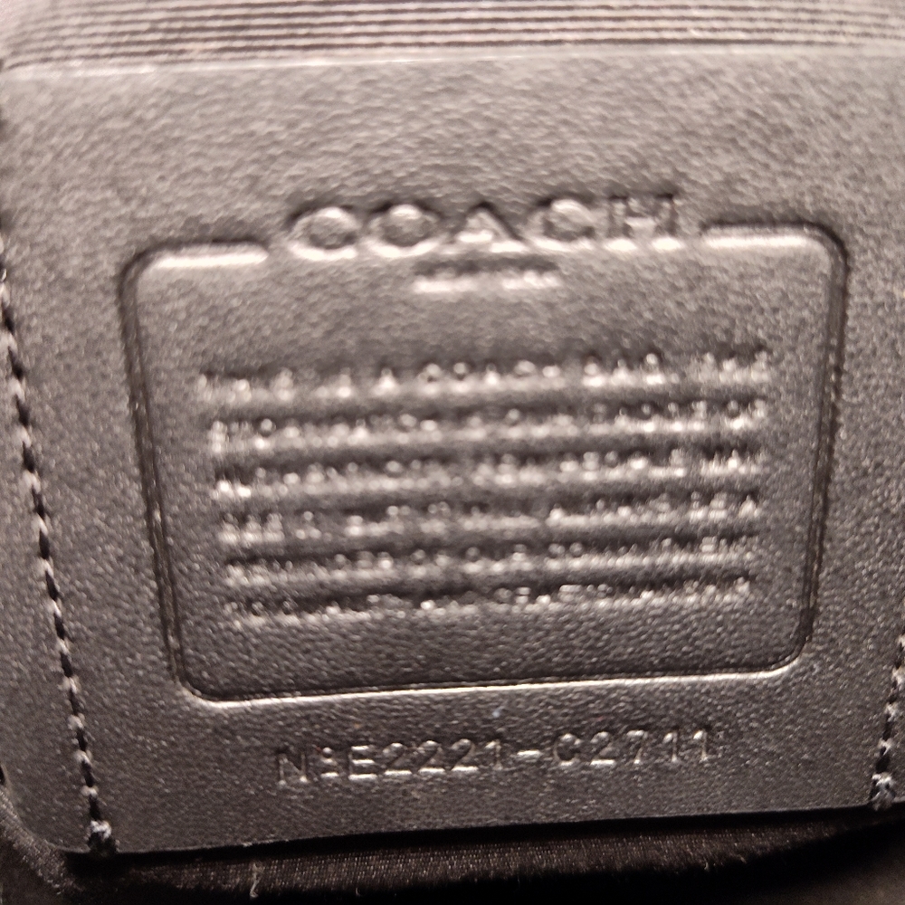 Black Coach Men's Bag - Picture 2 of 3